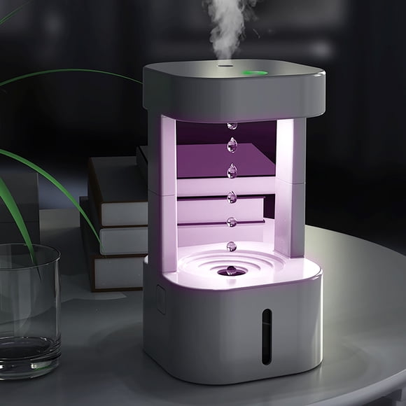TIMIFIS Air Humidifier Cool Mist Humidifier, Humidifiers for Large Bedroom Home, Water Droplet Countercurrent Retard Pressure Anxiety,580Ml Humidifier for Bedroom Humidifiers for Bedroom