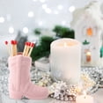 thumbnail image 1 of Cowboy Boots Match With Striker - Home Ceramic Boots Decor Beautiful Small Cute Western Decor Mini For Bathroom Bedroom, 1 of 7