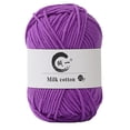 thumbnail image 1 of Colorful Hand Knitting 25g Knitting Crochet Milk Soft Baby Cotton Wool Yarn, 1 of 8