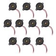 thumbnail image 2 of 10 Pcs/Pack Alarme Piézo Buzzer DC 12V 85dB Son Interactif Piezzo, 2 of 8