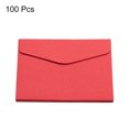 thumbnail image 3 of Unique Bargains Mini Enveloppes, Porte-Cartes de Rangement, Rouge, Lot de 100, 3 of 6