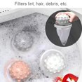 thumbnail image 3 of Washing Machine Hair Filter Net Hairs Home Mesh Surface Removal Laundry Hairs Fur Catcher Remover Fitting Filtration Holder Grey, 3 of 6