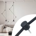 thumbnail image 4 of Desk Cable Anchors, Strong Adhesive Cable Clips, Durable Plastic Material, Multi-Purpose Cord Organizer, for Home Office, Wall Mount Storage, Office Cable Management, Cord Ties, Black Hzhnb, 4 of 5
