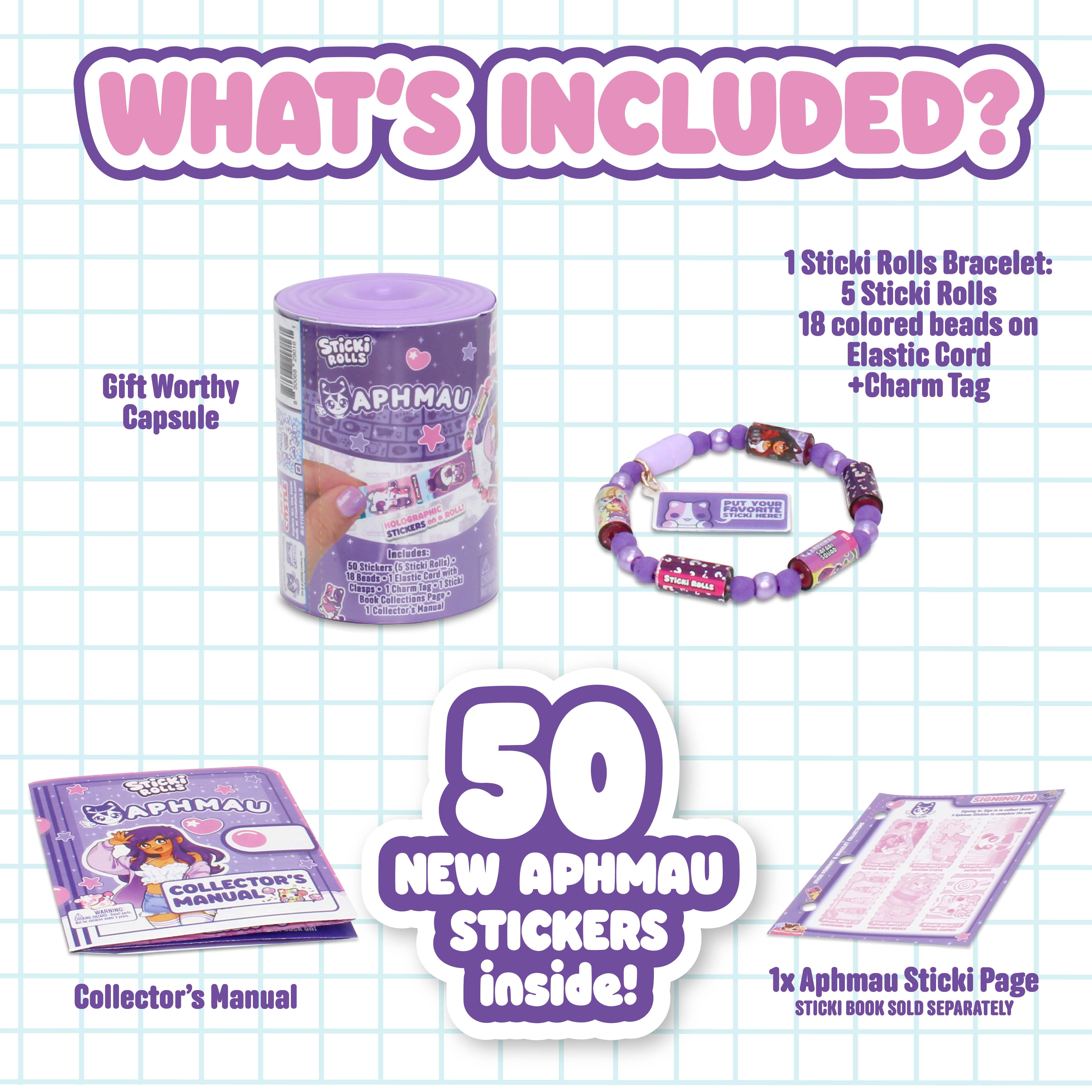 Sticki Rolls x Aphmau : Capsules – Paquet surprise mystère
