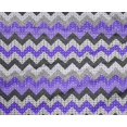 thumbnail image 5 of oneOone Polyester Spandex Medium Purple Fabric Chevron Sewing Craft Projects Fabric Prints By Yard 56 Inch Wide-B0, 5 of 5