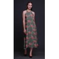 thumbnail image 3 of Bimba Floral Femmes Dos Nu Licou Beachwear Été Soirée PartyDress-X-Small, 3 of 6