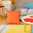 thumbnail image 4 of Bdday Housses de Coussin Vintage 2 Pcs Housse de Coussin d'Extérieur Imperméable Housse de Coussin Moderne de Couleur Unie Housse de Coussin Dossier Housse de Coussin Style Ferme, 4 of 5