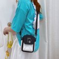 thumbnail image 4 of TopLLC Small Crossbody Bag for Women/Men, Matching Color Canvas Shoulder Bag with Rabbit Pattern, Mini Messenger Satchel Bag with Adjustable Strap, Lightweight Casual Crossbody Purse Gifts for Student, 4 of 7
