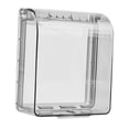thumbnail image 4 of Electric Plug Waterproof Cover Outlet Cover Plug for Workshop Office Outdoor Clear, 4 of 8