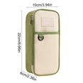 thumbnail image 3 of Kyusrd Summer Savings Deals 2025!Singles Layer Hanging Rope Large Capacity Canvas Pencil Case Stationery Bag Multifunctional Pencil Case, 3 of 6
