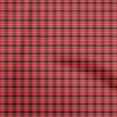 thumbnail image 1 of oneOone Cotton Flex Red Fabric Check Fabric For Sewing Printed Craft Fabric By The Yard 40 Inch Wide, 1 of 4