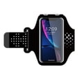 thumbnail image 2 of Cell Phone Armband, Universal Waterproof Phone Arm Holder with Adjustable Elastic Band & Card Holder Fits for All Phones, 2 of 6