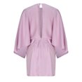thumbnail image 4 of Gspmoly Robes d'Été pour Femmes 2025, Robe Raglan en Satin au Style Élégant pour Femmes, Robes de Cocktail Soldes d'Été Liquidation, 4 of 5
