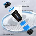 thumbnail image 2 of Protein shaker bottle 16oz shaker bottle for protein shakes,protein shaker with Storage and Mix Ball,3 Layer Leak Proof protein bottle, 2 of 5