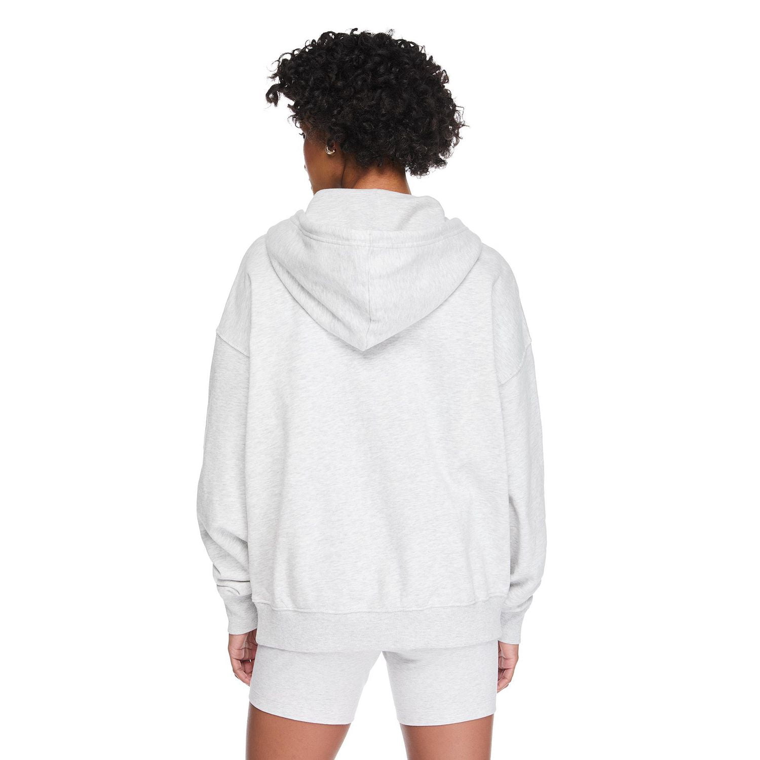 No Boundaries Women's Oversized Full Zip Hoodie