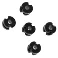 thumbnail image 3 of 5 Pieces Sturdy Aluminum Alloy 1/8 "Peep Sight Set for Compound Bow - Black, 3 of 7