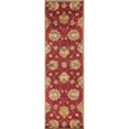 thumbnail image 1 of HomeRoots 352311 2 ft. 3 in. x 7 ft. 6 in. Runner Wool Red Area Rug, 1 of 1