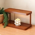 thumbnail image 1 of Two-Tier Desktop Storage Rack, Mug and Cup Holder for Office Desk, Wooden Organizer for Kitchen and Bathroom, Space-Saving Shelf for Home Use, 1 of 7