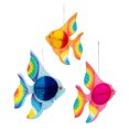 thumbnail image 1 of Shisuyan 3pcs Tropical Honeycomb Fish Paper Ornament Creative Party Hanging Decoration, 1 of 8