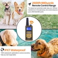 thumbnail image 3 of BEBANG Dog Training Collars for 2 Dogs, Dog Shock Collar with Remote 880yards, 3 Modes Waterproof, LED Light, USB,for Training Small Medium Large Dogs, 3 of 8
