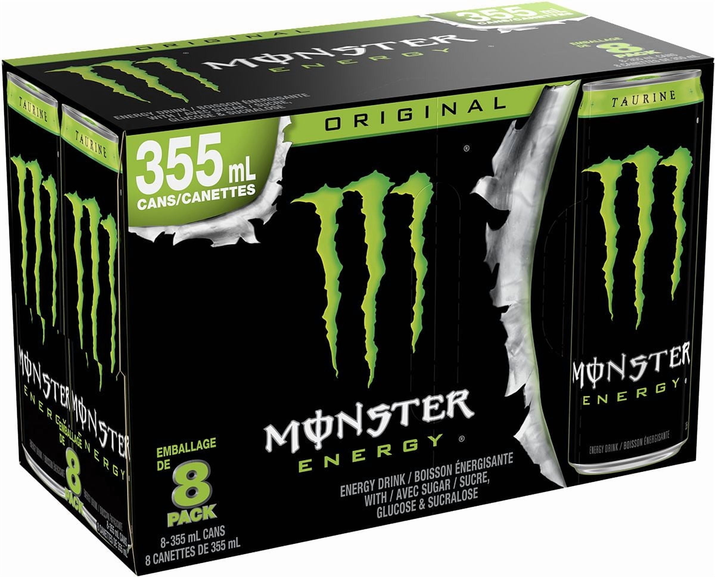 MONSTER ENERGY Green, 355mL, 8 Pack - Walmart.ca