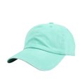 thumbnail image 2 of RXIRUCGD Casquette de Baseball Ajustable Classique Basse Non Structurée Casquette Simple Hommes Femmes ( Vert Menthe ), 2 of 3