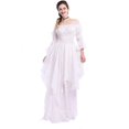 thumbnail image 5 of Robes Gothiques Yourumao pour Femmes, Robe Renaissance Rétro Unie, Grande Taille, Robe Maxi à Épaules Dénudées, Manches Évasées, Costume de Cosplay, Automne Hiver, Robe de Cour Médiévale, 5 of 5