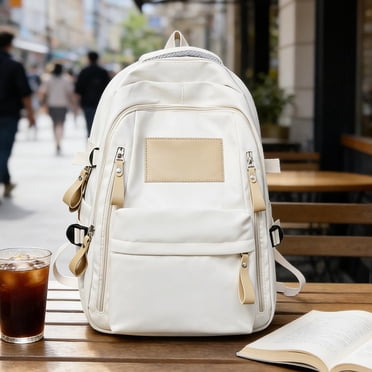 YYV Student Backpack Korean Style Stylish Student Backpack Minimalist Large Capacity School Bag College Travel Daypack Casual Unisex Backpack For Teens Adults Urban Commute
