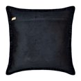 thumbnail image 3 of The HomeCentric Decorative Black Pack of 2, 24x24 inch (60x60 cm) Throw Pillow Cases, Velvet Border & Sequins Throw Pillows For Sofa, Solid Color Pattern Modern Style Easter - Blagden, 3 of 3