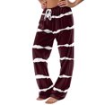 thumbnail image 3 of fatyb Lounge Pants for Women Printed Pajama Pants with Drawstring Womens Comfortable Wide Leg Pants, 3 of 6