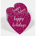 thumbnail image 2 of Inkdotpot Real Silver Foil Happy Holiday Tag Favor Hang Paper Tag 50 Pieces, 2 of 6