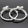 thumbnail image 1 of Bracelet Embossing Design Adjustable Jewelry Bell Pendant Baby Bangle for Toddler, 1 of 7