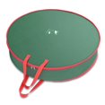 thumbnail image 2 of 30" Christmas Wreath Storage Bag Handle Garland Holiday Container Decoration, 2 of 11