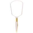 thumbnail image 1 of Miroir Cosmétique Carré Simple Durable Clair à la Mode pour Maison Magasin (Beige), 1 of 8