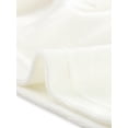 thumbnail image 5 of INSPIRE CHIC Boléro en Velours pour Femme, Ouvert, Manches Longues, Col à Revers, Cardigan Court Ouvert, Blanc, P, 5 of 5