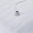 thumbnail image 4 of Pemberly Row 72x84" Polyester Fabric Plush Top Heated Mattress Pad in White, 4 of 6