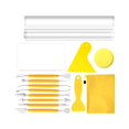 thumbnail image 3 of jifeng Polymer Clay Cutter Tools Acrylic Clay Roller Acrylic Sheet with Shave, Handmade 15Pcs, 3 of 9