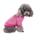 thumbnail image 4 of Clothes For Pet Dogs Soft Comfortable Autumn Winter Wram Fashion Classic Woolen Sweater Dog‘s Clothes 6 Color, 4 of 6