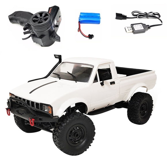 1:16 Scale Full Proportional 4WD RC Crawler Truck High Performance Off Road With Battery ( For Adults Kids) Car for Toddlers 2-4 Transform Car Smart Motion Control Car Toddler Car School Swat