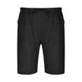 thumbnail image 5 of EOYWHK Big and Tall Linen Shorts for Men with Pockets,5" Inseam Summer Athletic Basketball Shorts,Quick Drying Breathable Elastic Waistband with Drawstring Pockets ,M-5XL, 5 of 5