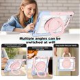 thumbnail image 3 of XYX Case for iPad Air 13 inch M3 2025/iPad Air 13 inch M2 2024 Shockproof Cover with 360 Rotating Stand, Slim Lightweight with Pencil Holder Protective Case, Colorful, 3 of 5