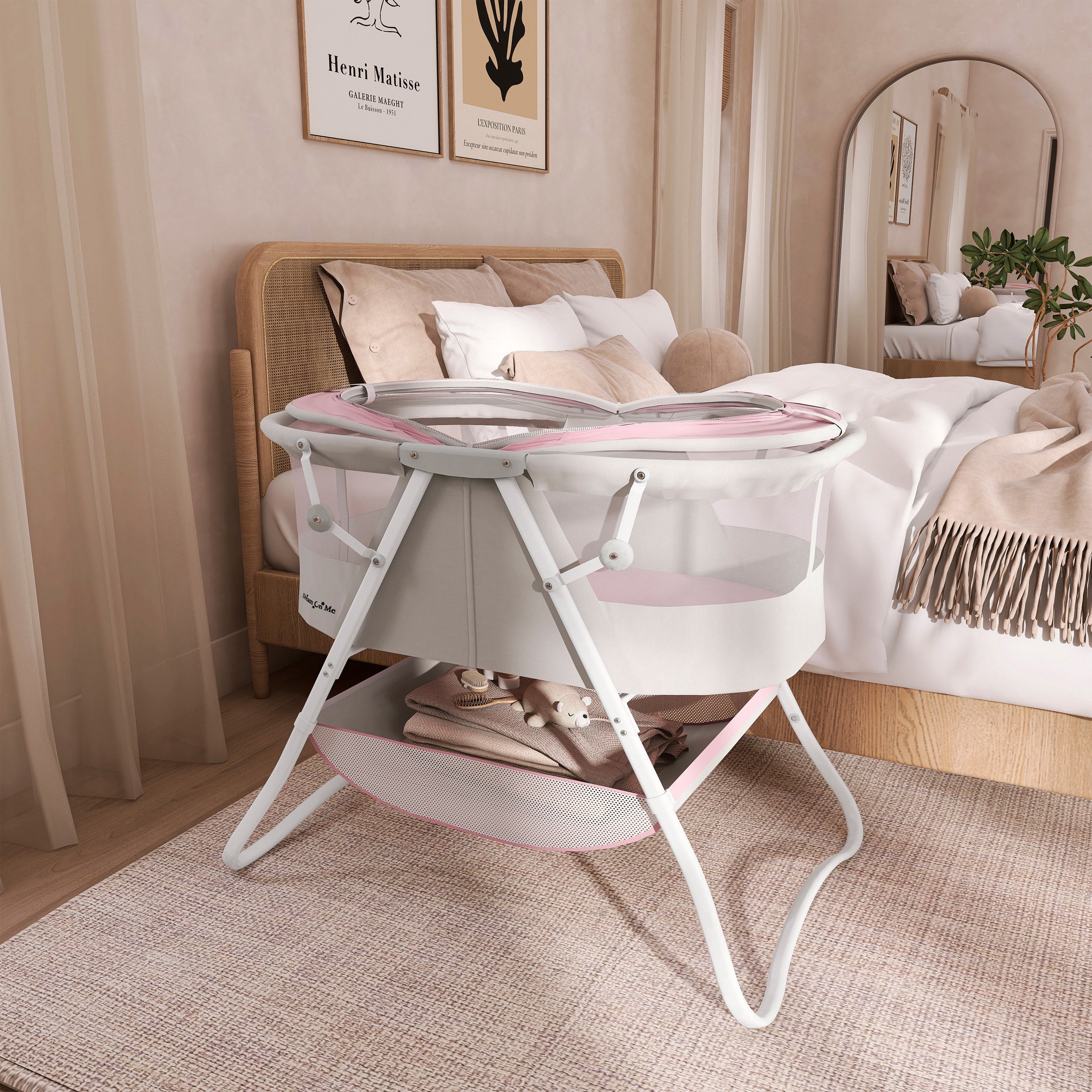 Dream On Me Karley, Portable, Lightweight, Folding Bassinet