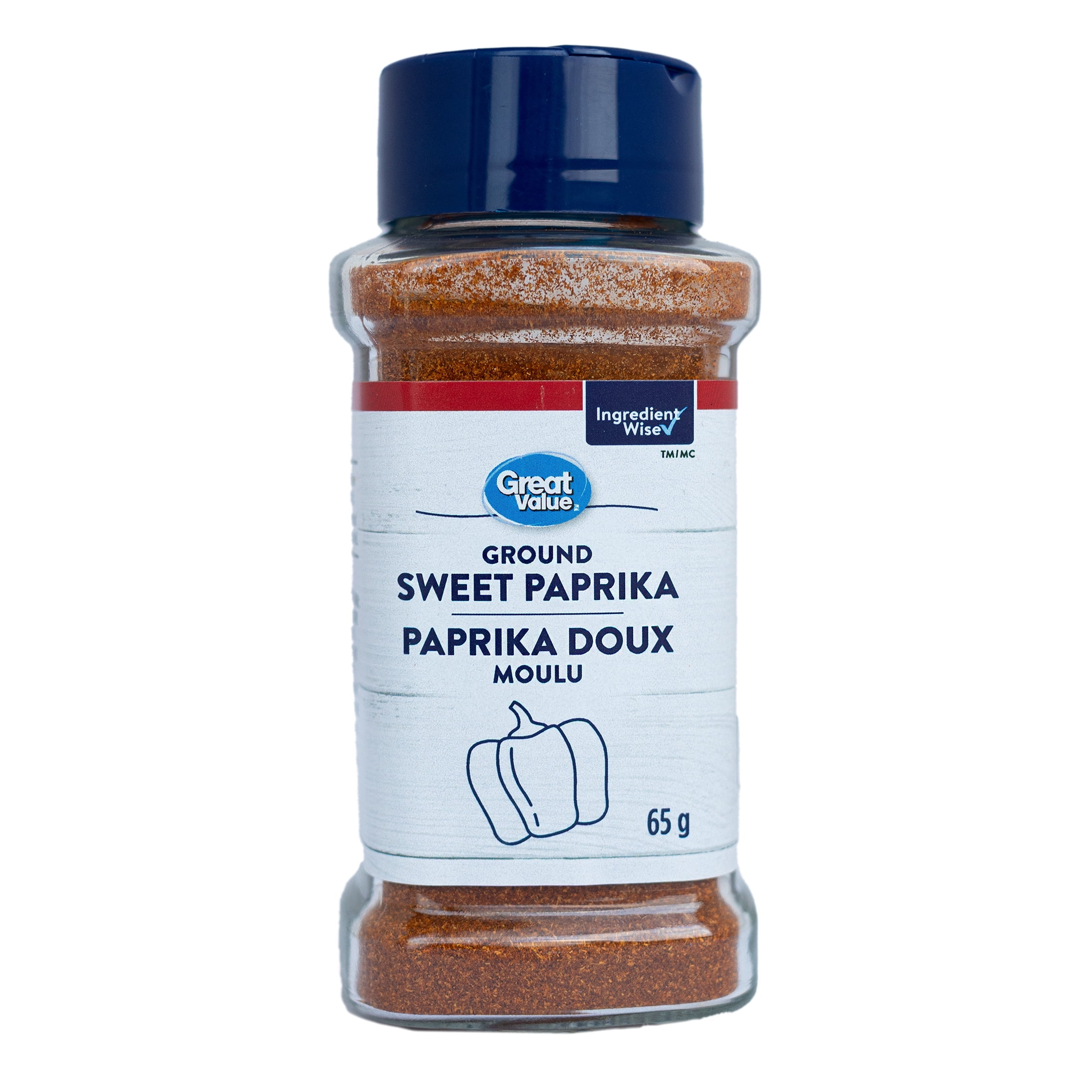 Great Value Paprika doux moulu, 65g