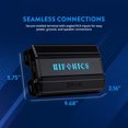 thumbnail image 2 of Hifonics Zeus Delta 1350 Watt Mono Block Mobile Car Amplifier, ZD-1350.1D, 2 of 10