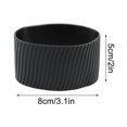 thumbnail image 2 of RXIRUCGD Étui en Silicones pour Tasses Réutilisable Résistant à la Chaleur Étui Protecteur pour Tasse Étui en Silicone pour Verres Isolés Bouteille de Protection, 2 of 5