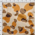 thumbnail image 4 of oneOone Silk Tabby Orange Fabric Abstract Organic Shape Sewing Craft Projects Fabric Prints By Yard 42 Inch Wide, 4 of 4
