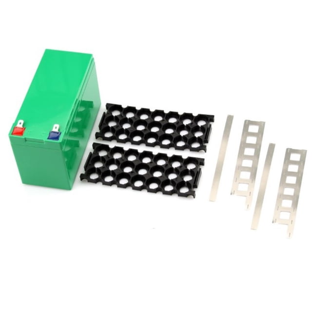 Lefu Boîtier de Batterie 12V 7Ah Compatible avec 18 650 Cellules Bande Nickel 3*7 Boîte de Rangement