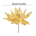 thumbnail image 3 of indoor christmas tree 1Pcs Christmas Tree Decoration Simulation Flower - Cloth Material Simulation Flower - Wedding/Party/Hall Scene Decoration - Holiday Gift outside christmas decorations, 3 of 6
