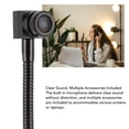 thumbnail image 3 of Middle Screen Webcam, Fixed Focus 5MP PVC 1080P Center Webcam  for Video Conferencing, 3 of 7