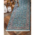 thumbnail image 2 of Unique Loom Tapis Design Motif Médaillon Narenj 3' x 13' Runner Bleu/tan, 2 of 2